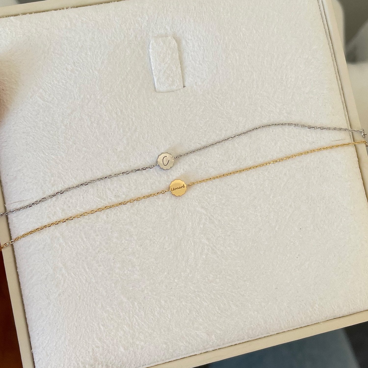 Bracelet Marguerite diamant - Or 18 carats