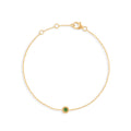 Bracelet Marguerite tsavorite - Or jaune 18 carats