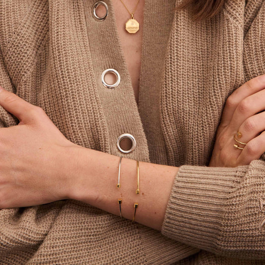 Jonc P 22 - Or 18 carats