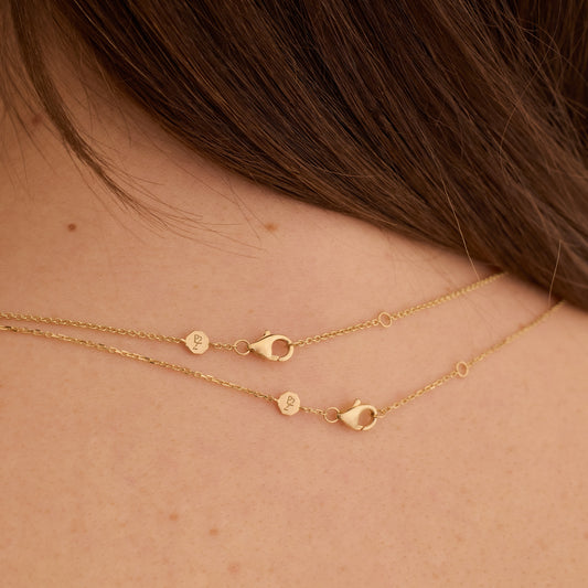 Chaîne Forçat ronde - 50 cm