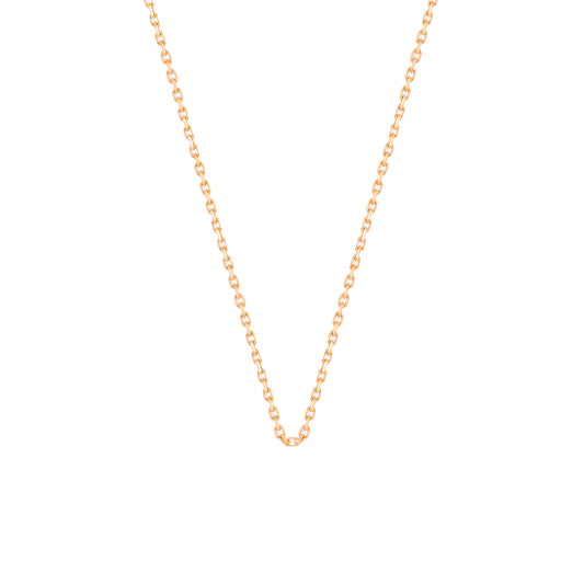 Chaîne Forçat Limée Épaisse - 55 cm