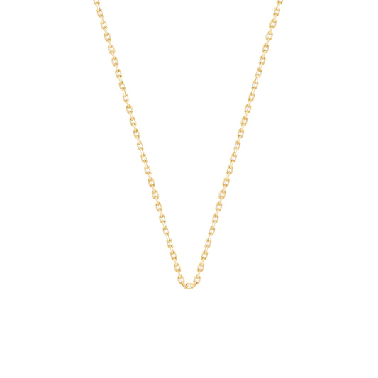 Chaîne Forçat Limée Épaisse - 50 cm