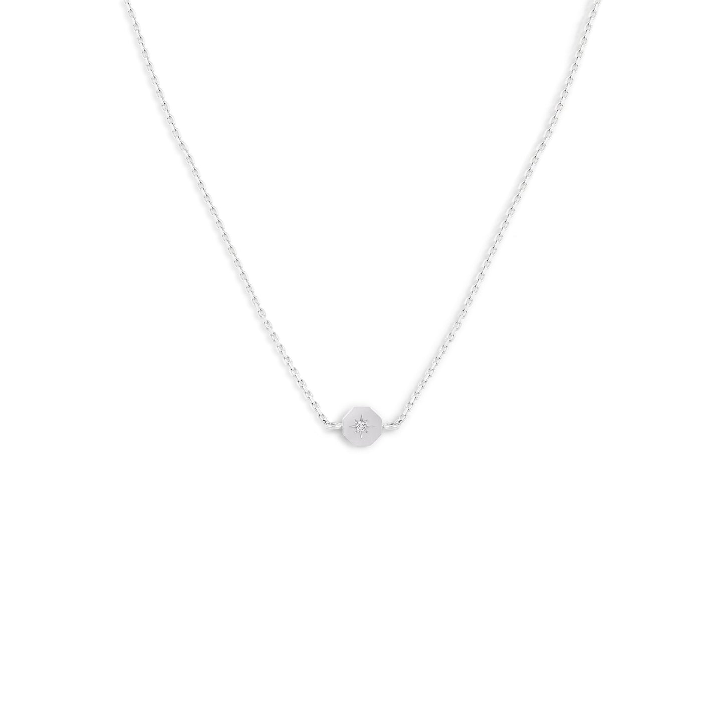 Collier Éternité - Or 18 carats et diamant