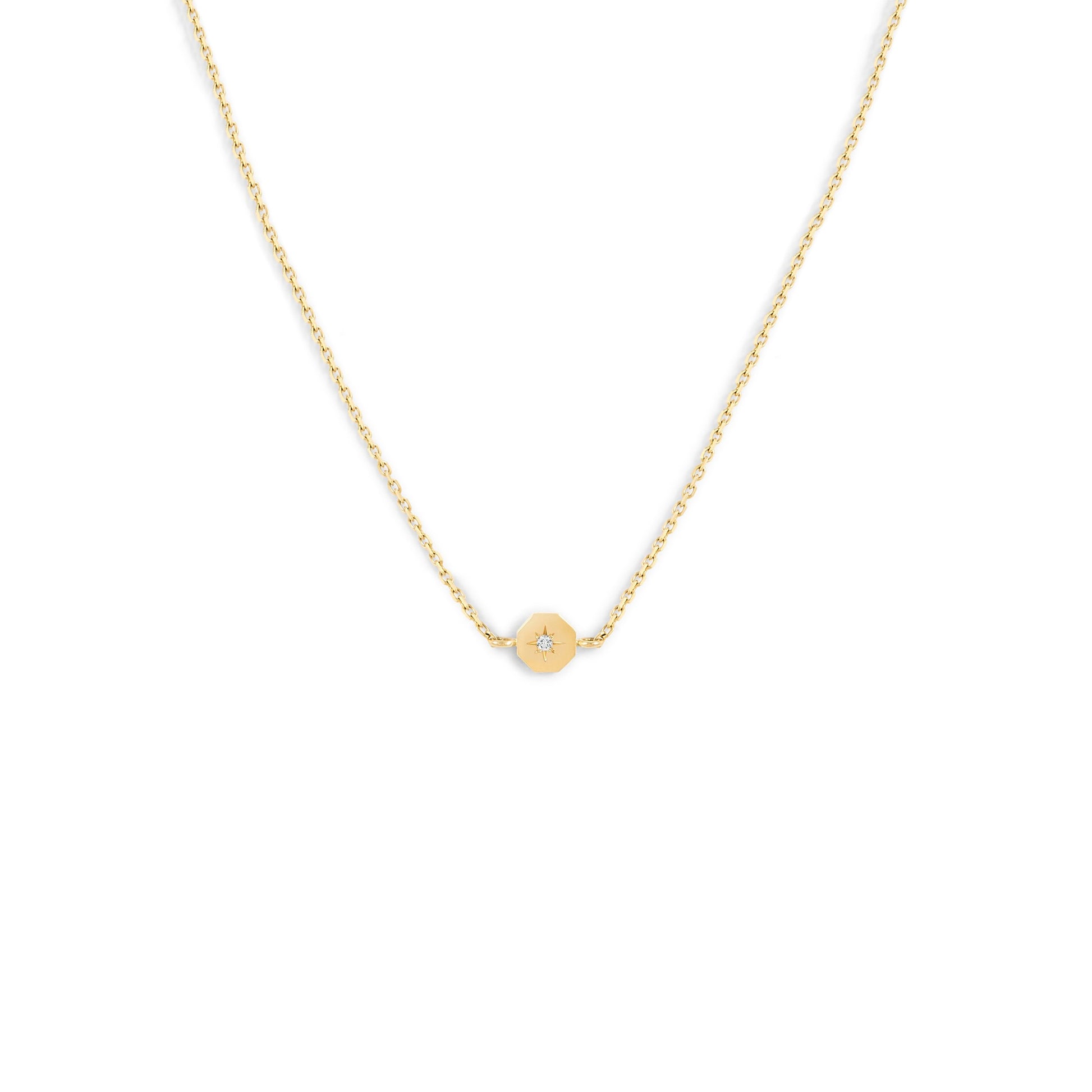 Collier Éternité - Or 18 carats et diamant