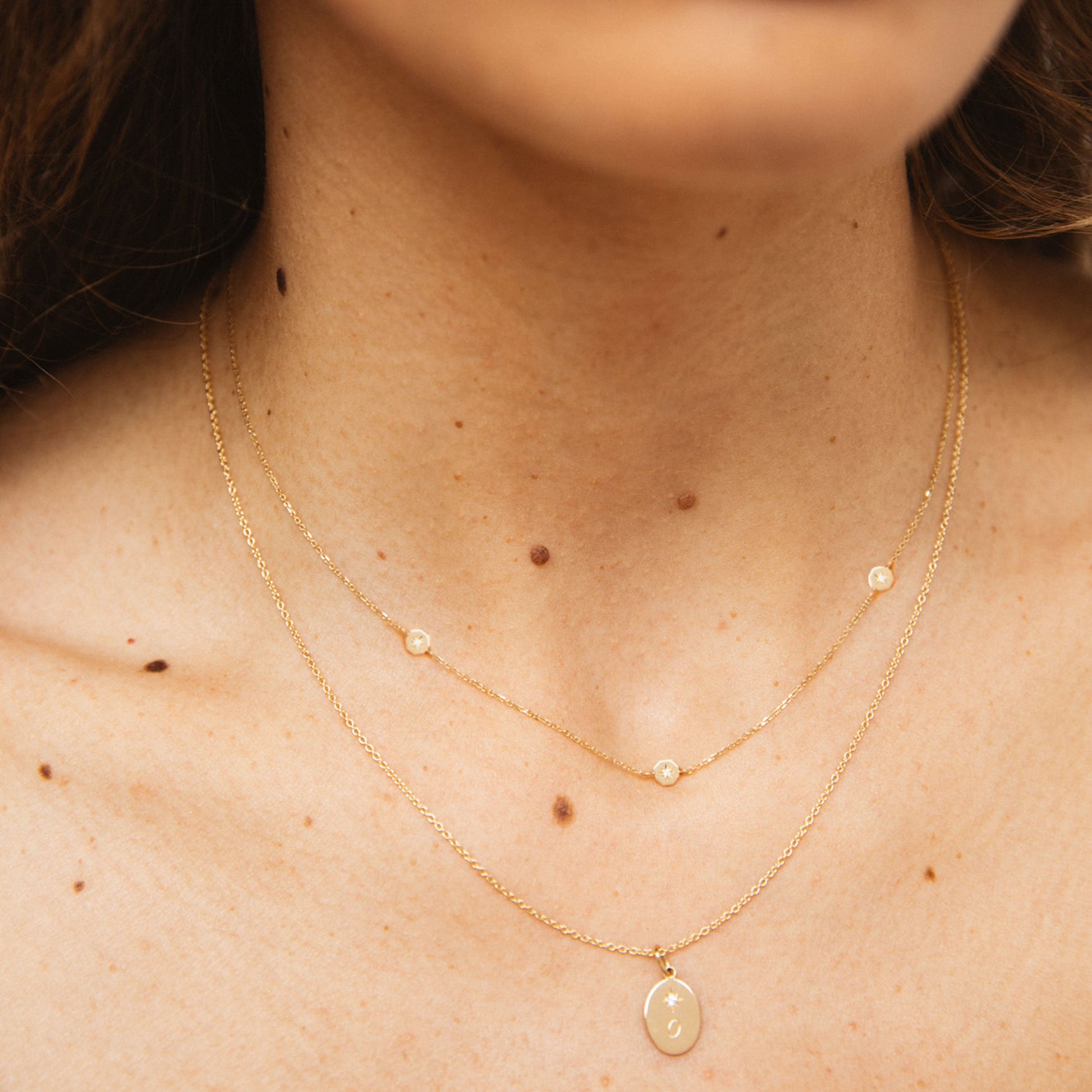 Collier Éternité - Or 18 carats et diamant