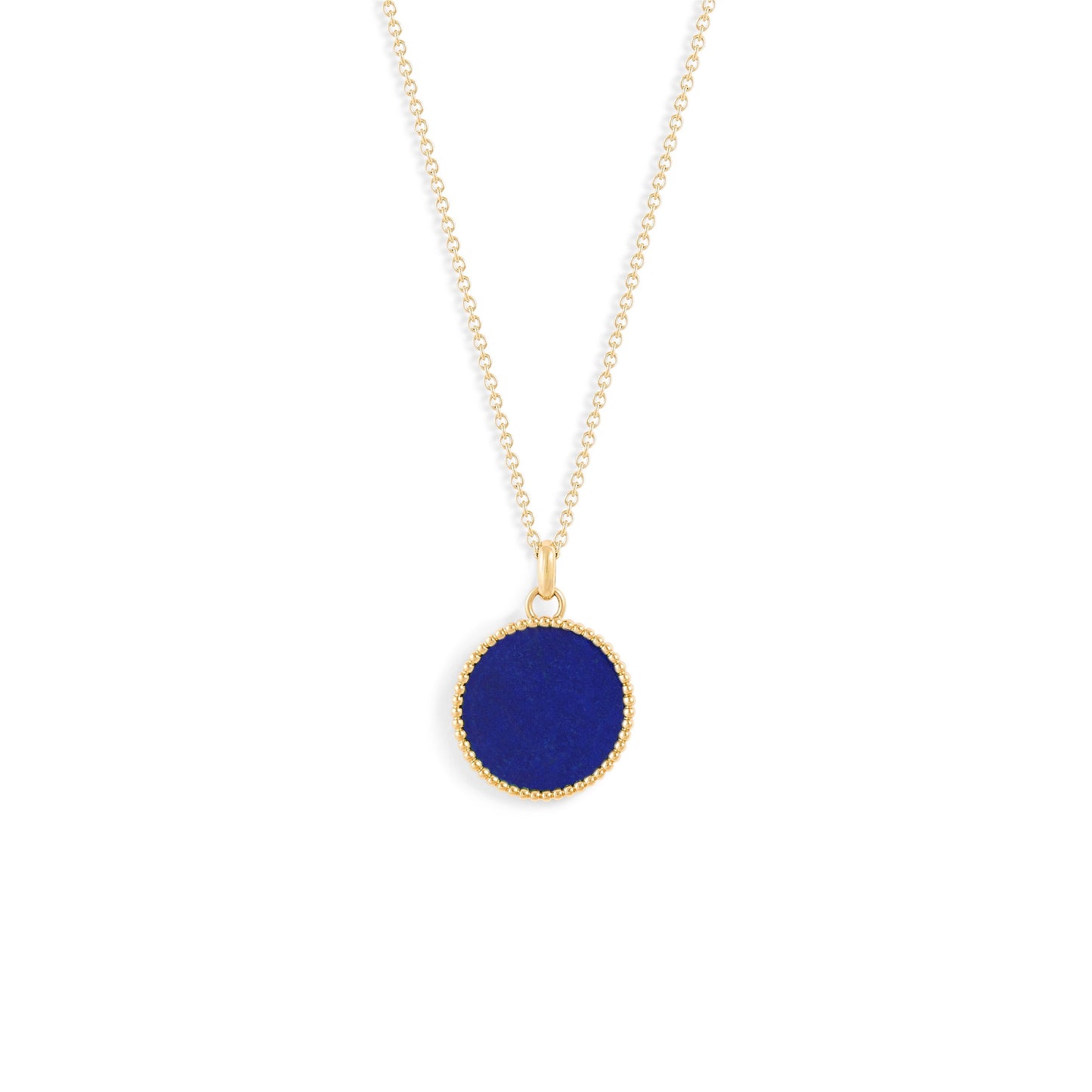 Médaille Nuances Lapis lazuli - Or jaune 18 carats