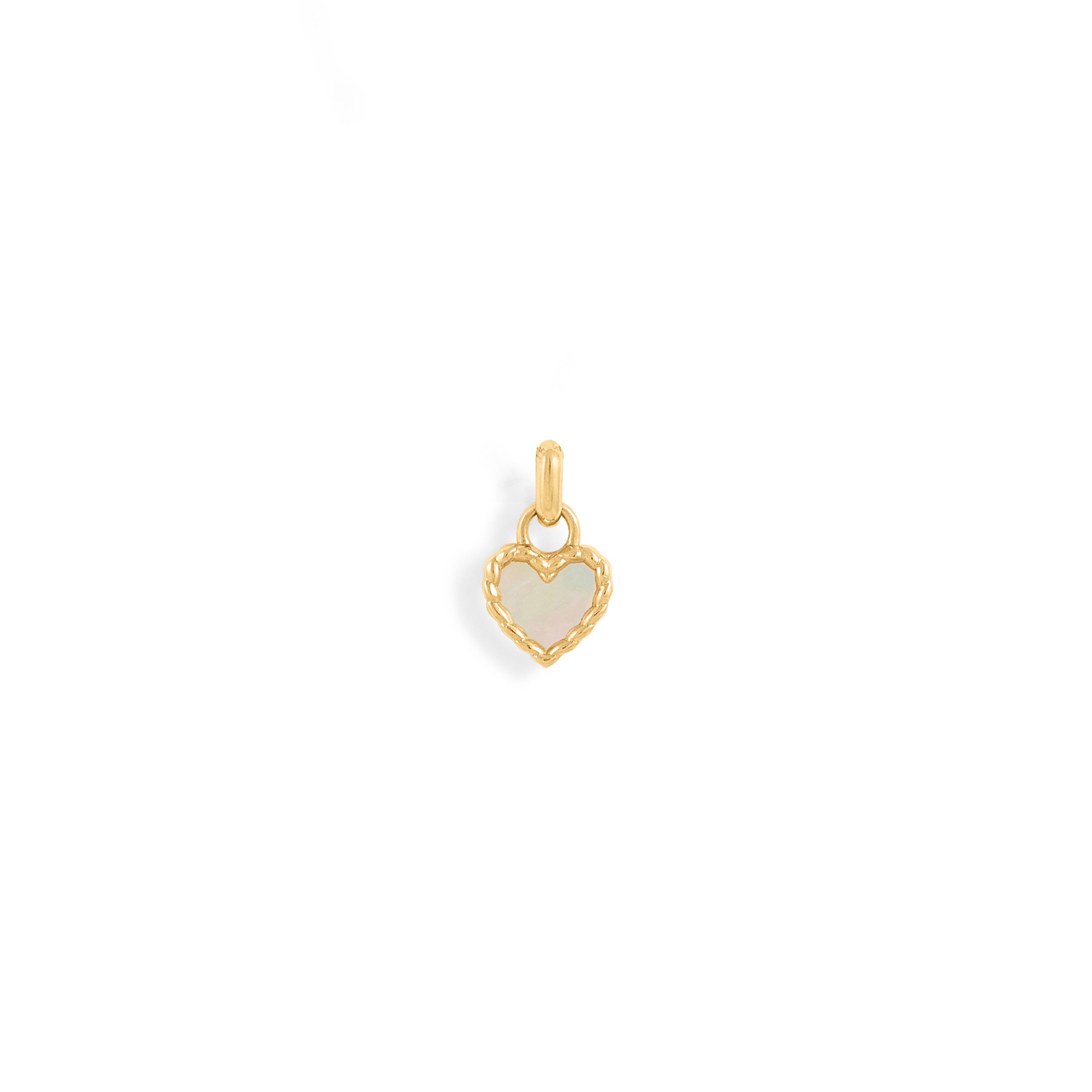 Pendentif Cœur Plaqué Or - Bijou Vintage Occasion - Parfait Pour Un Cadeau Romantique