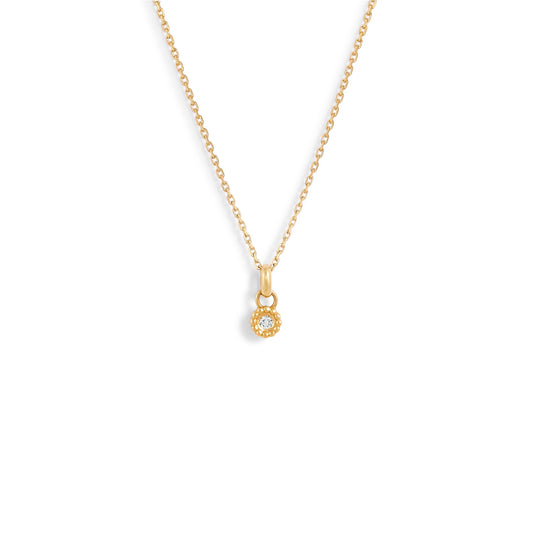 Pendentif Marguerite - Or 18 carats