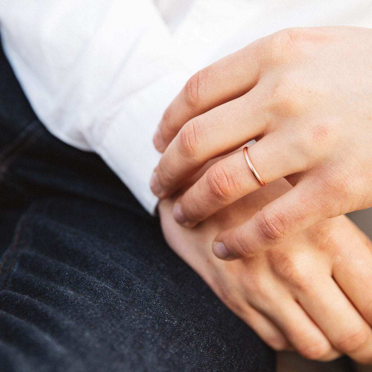 Alliance Fil 2 mm - Or 18 carats