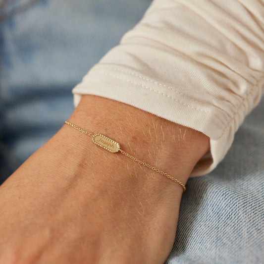 Bracelet gourmette - Or 18 carats