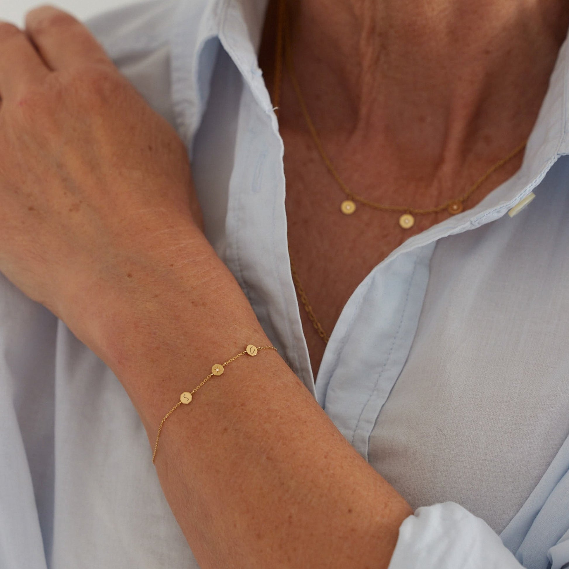 Bracelet Twist - Or 18 carats