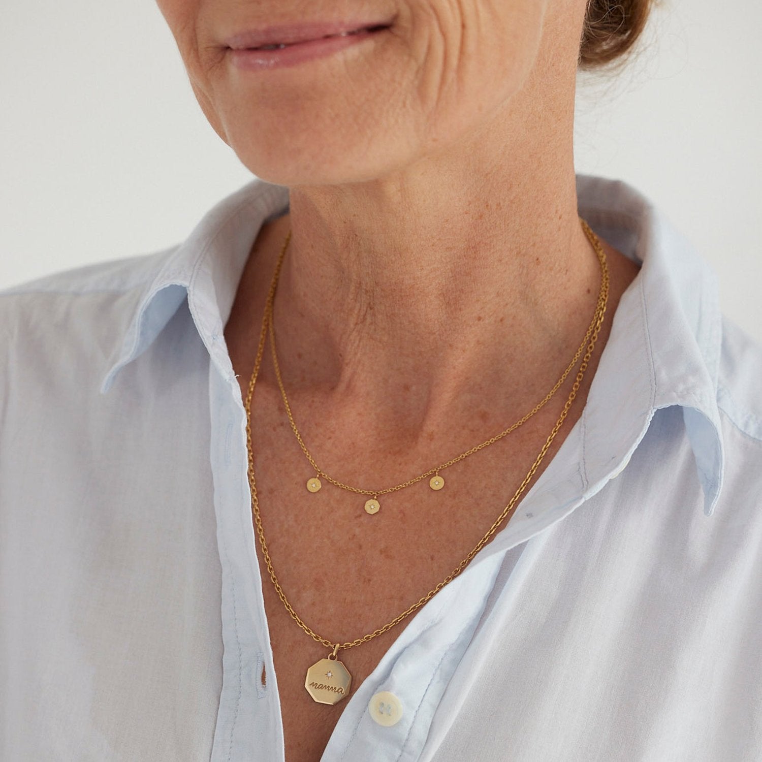 Collier Éternité MM - Or 18 carats et diamants