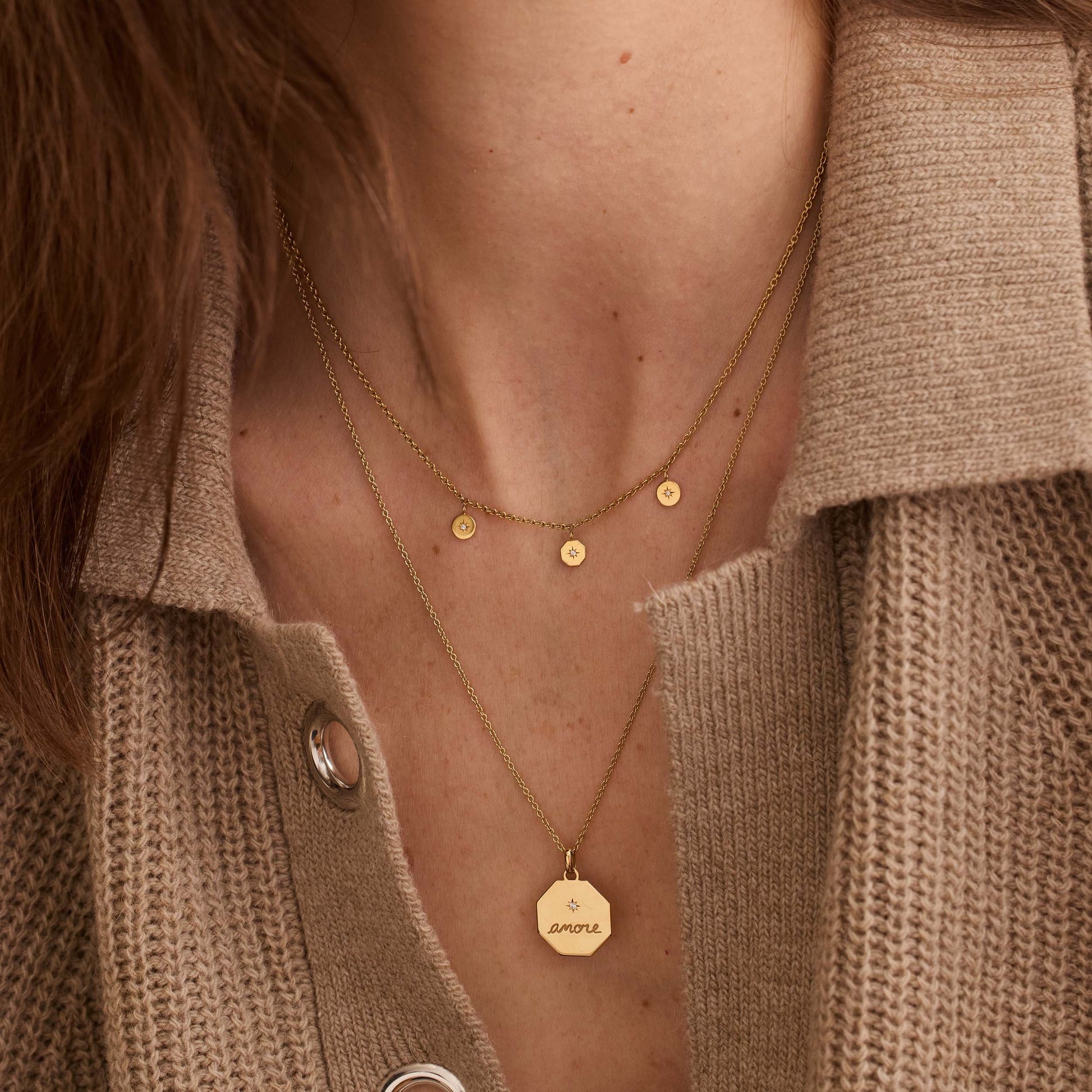 Collier Éternité MM - Or 18 carats et diamants