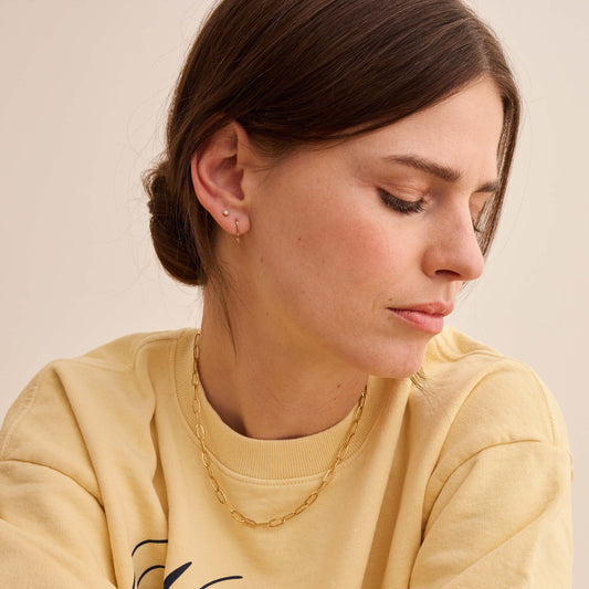 Boucle d'oreille Maillons - Or 18 carats