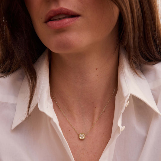 Collier Nuances diamant - Or 18 carats et diamants