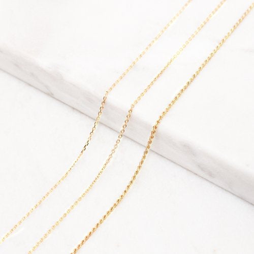 Chaînes en or 18 carats