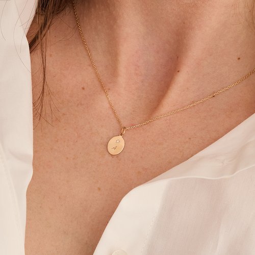 Pendentifs femme en or 18 carats