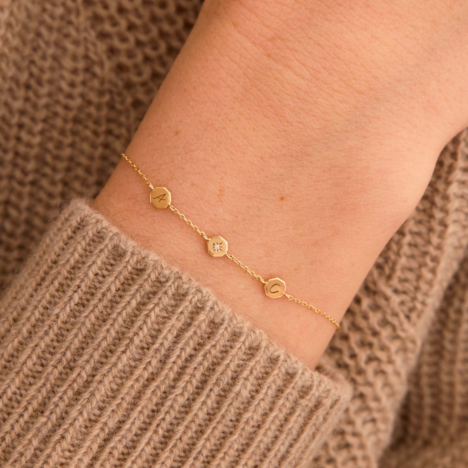 Bracelets or jaune 18 carats