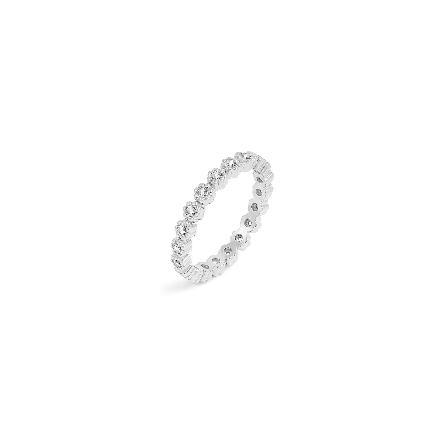 Alliance Mini Marguerite - Or 18 carats et diamants