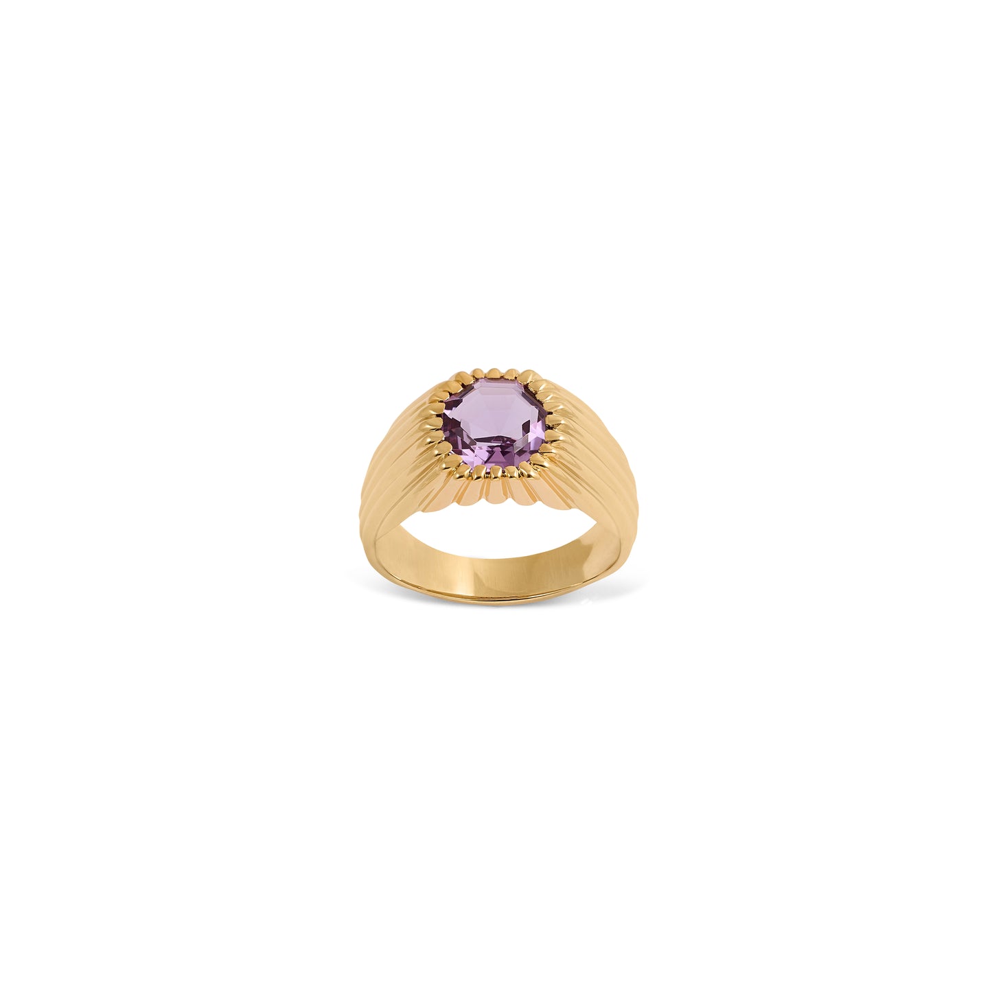 Bague Dôme Améthyste