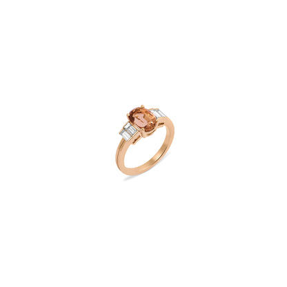 Bague Sirius Topaze Brune