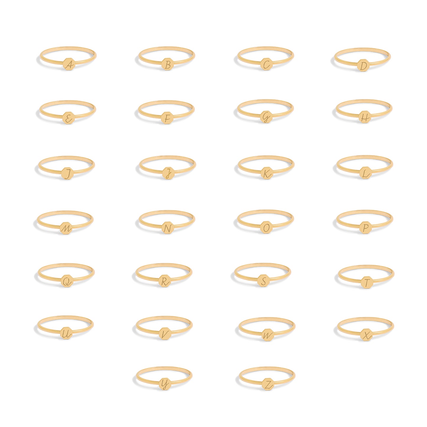 Bague Initiale