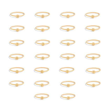 Bague Initiale