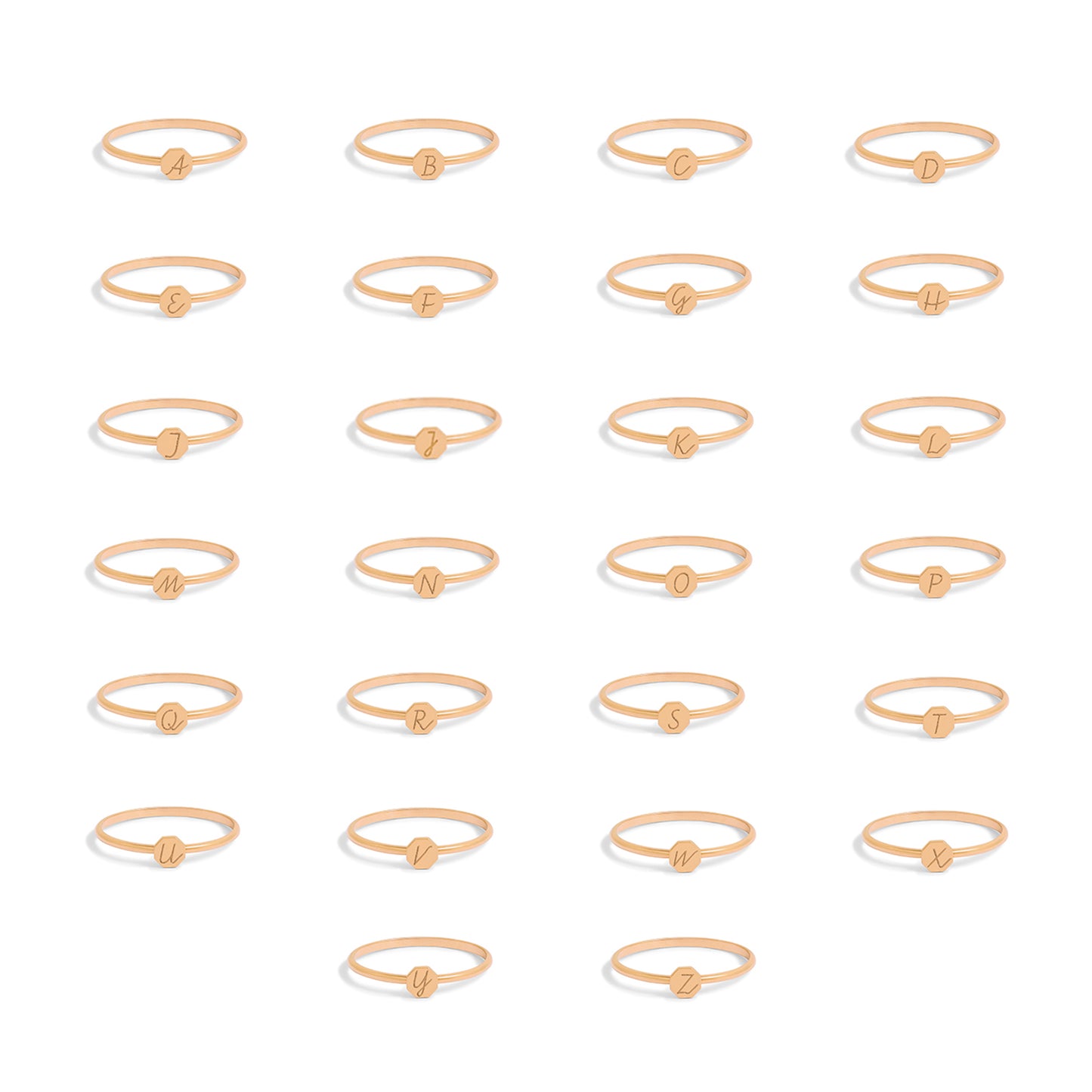 Bague Initiale