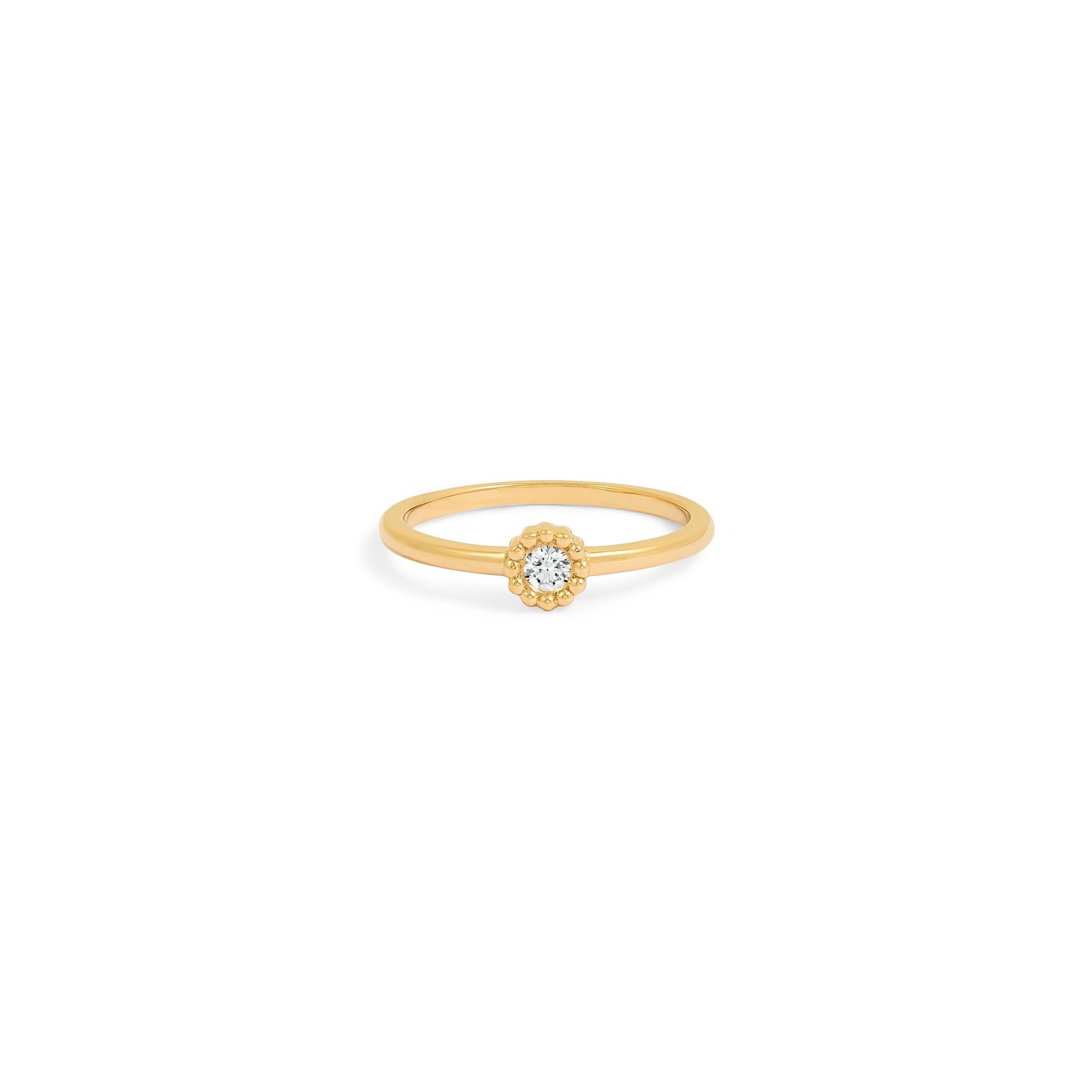 Bague Marguerite - Or jaune