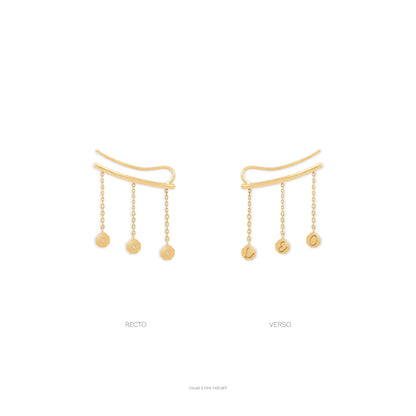 Boucle d'oreille Éternité Valse