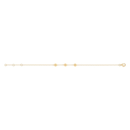 Bracelet Éternité - Or 18 carats et diamant