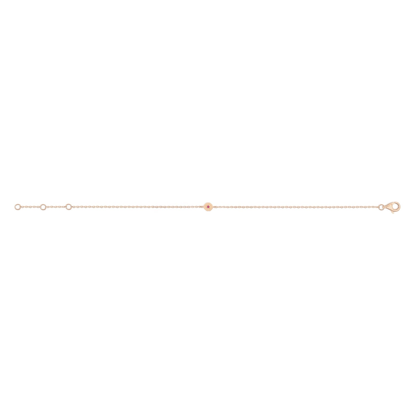 Bracelet Éternité - Or 18 carats et rubis