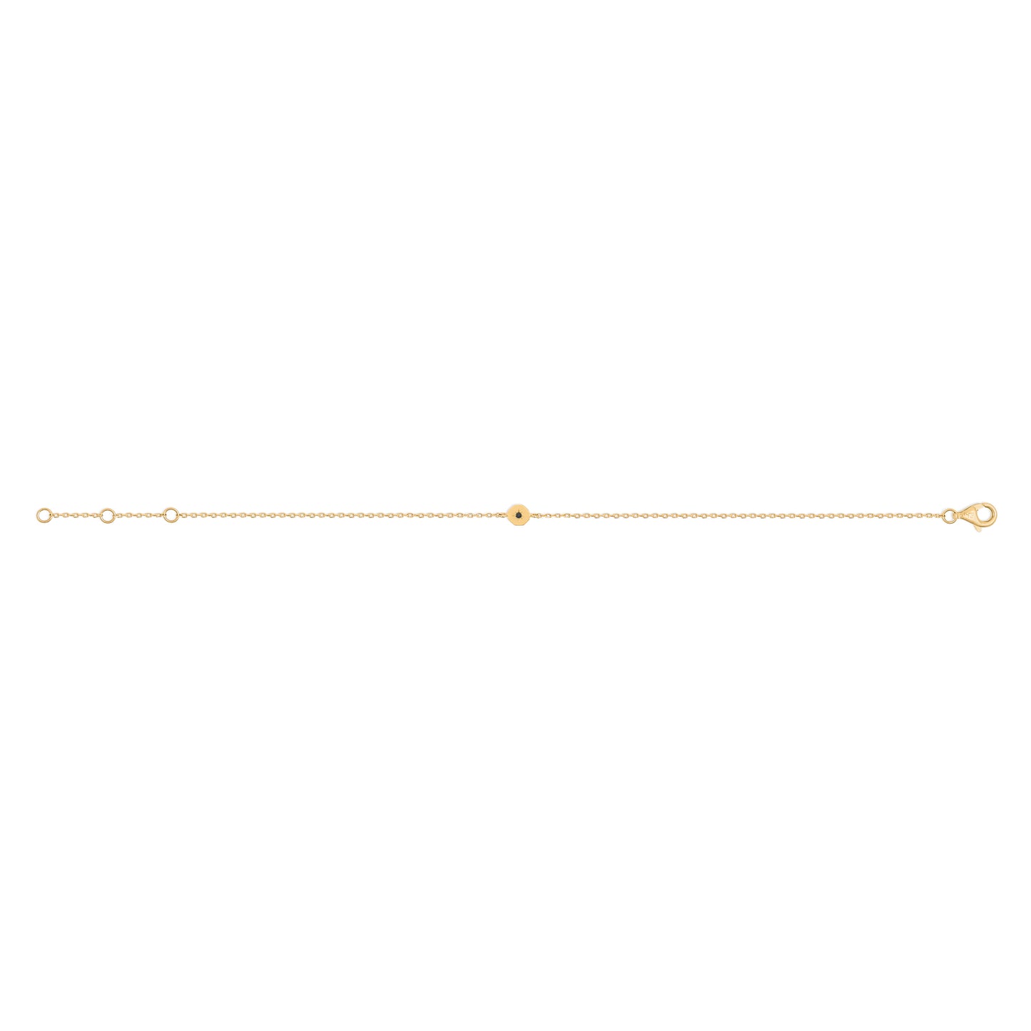 Bracelet Éternité - Diamant noir