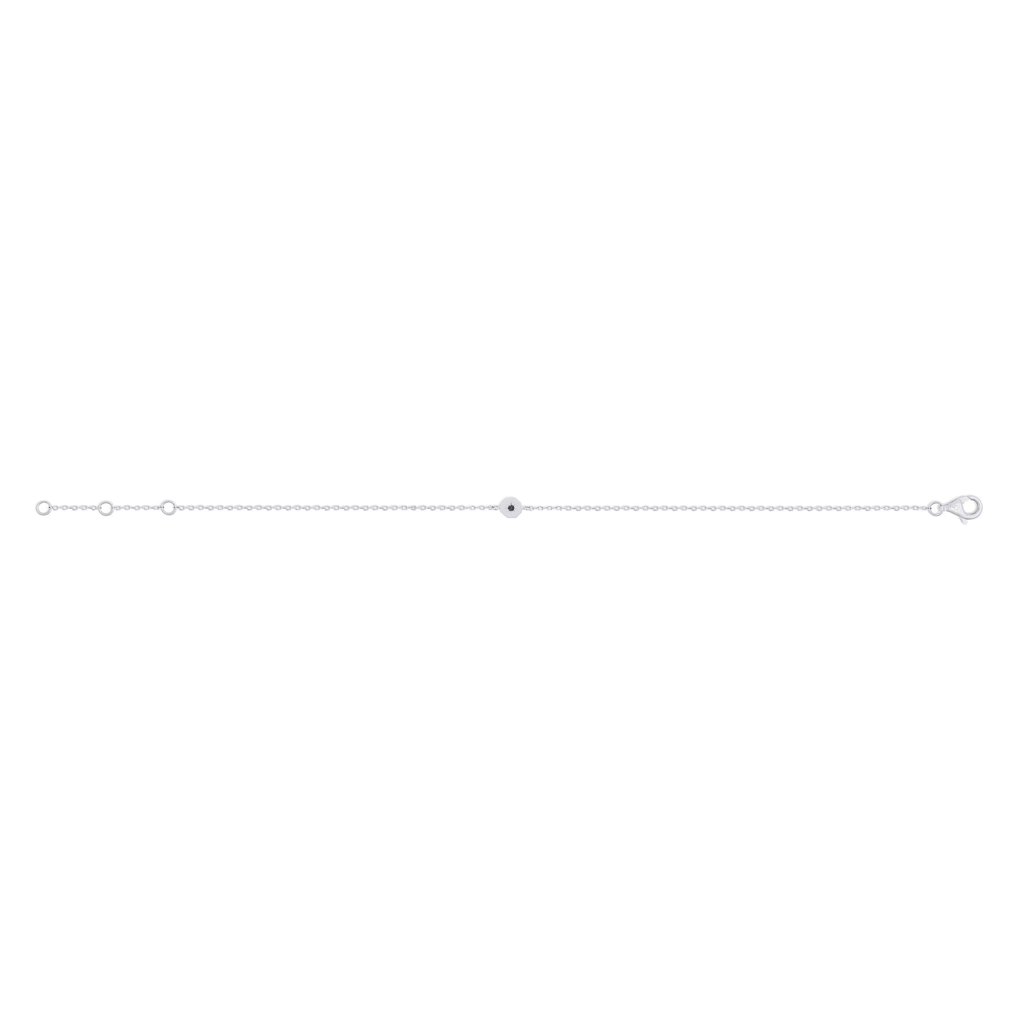 Bracelet Éternité - Diamant noir