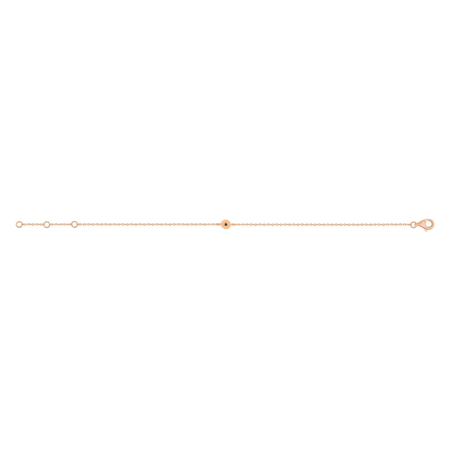 Bracelet Éternité - Diamant noir