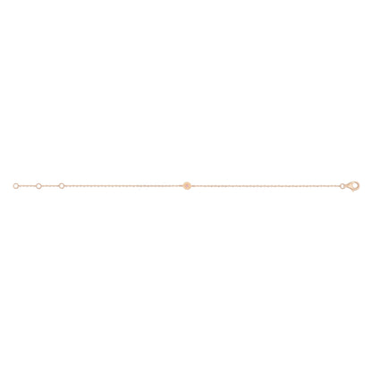 Bracelet Éternité - Saphir rose