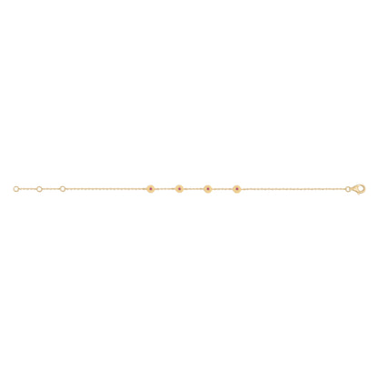 Bracelet Éternité Rubis