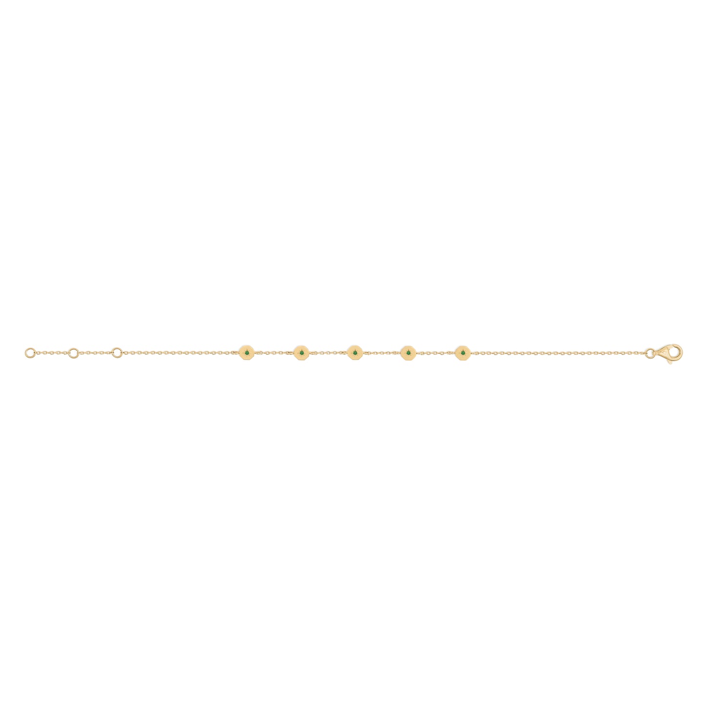 Bracelet Éternité Émeraude