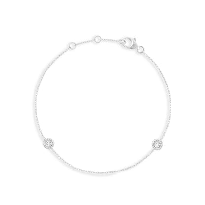 Bracelet Marguerite diamant