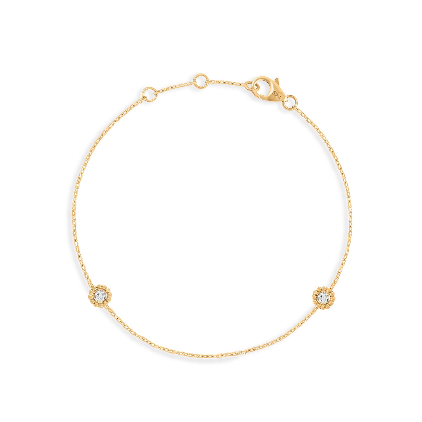 Bracelet Marguerite diamant