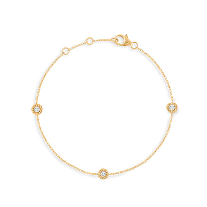 Bracelet Marguerite diamant
