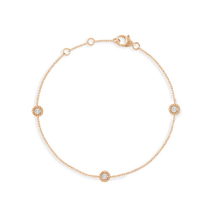 Bracelet Marguerite diamant