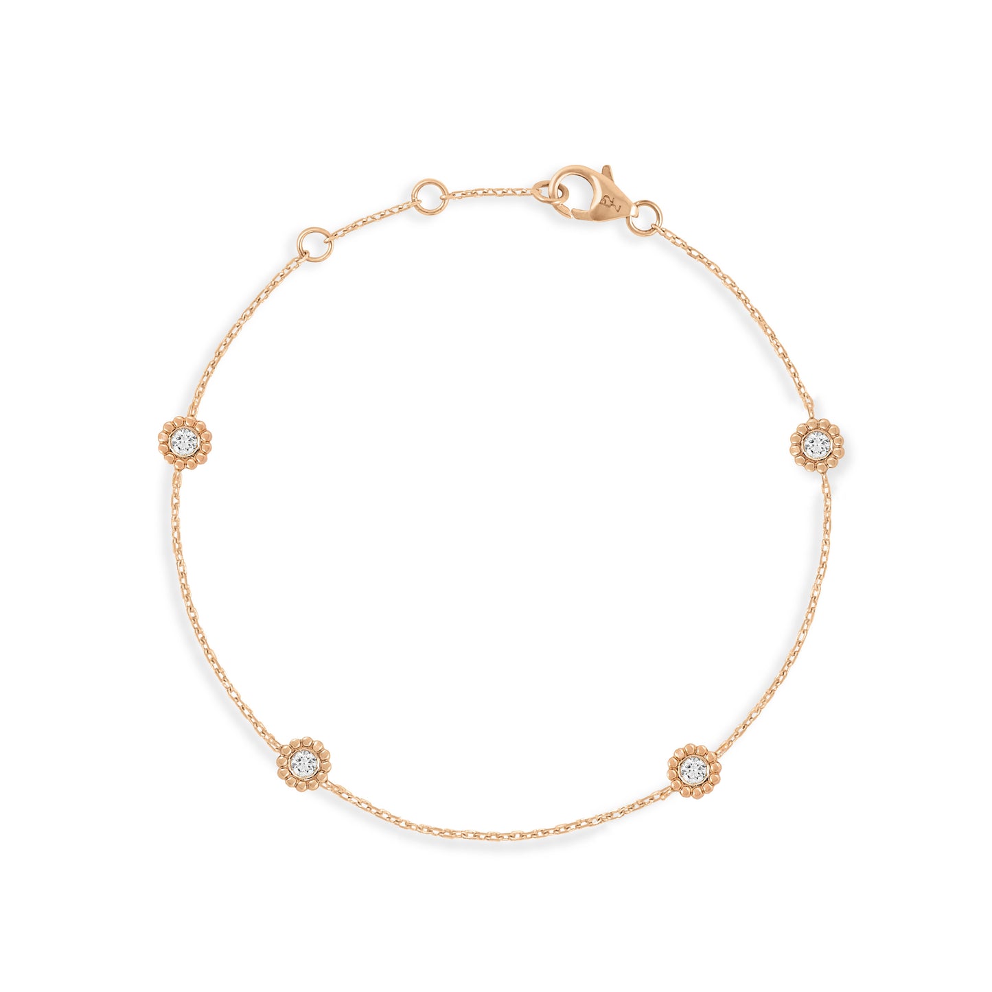 Bracelet Marguerite diamant
