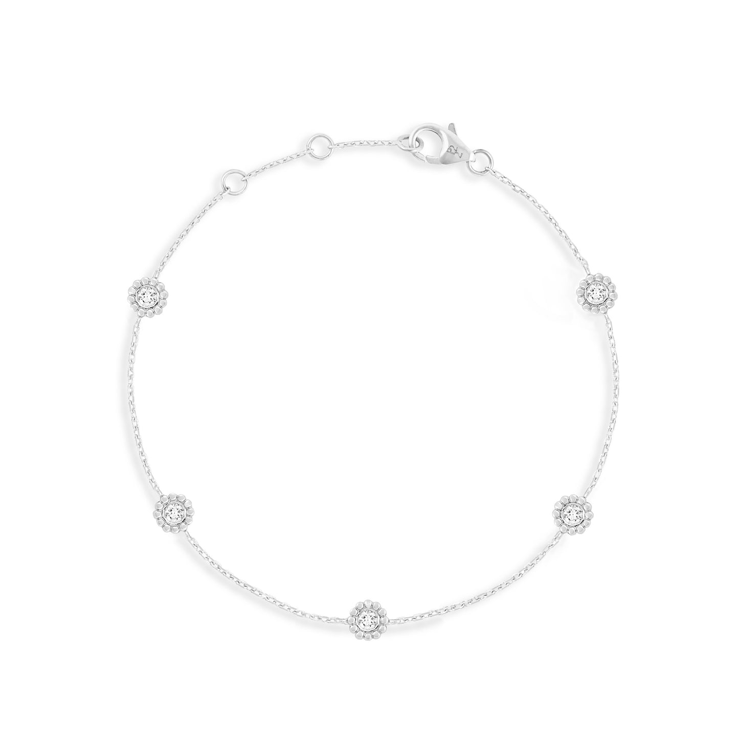 Bracelet Marguerite diamant
