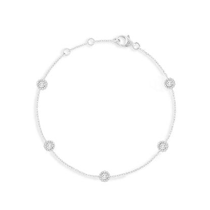 Bracelet Marguerite diamant