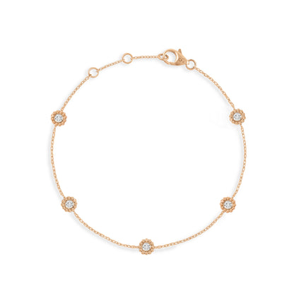 Bracelet Marguerite diamant