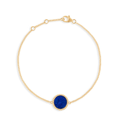 Bracelet Nuances Lapis lazuli - Or jaune 18 carats
