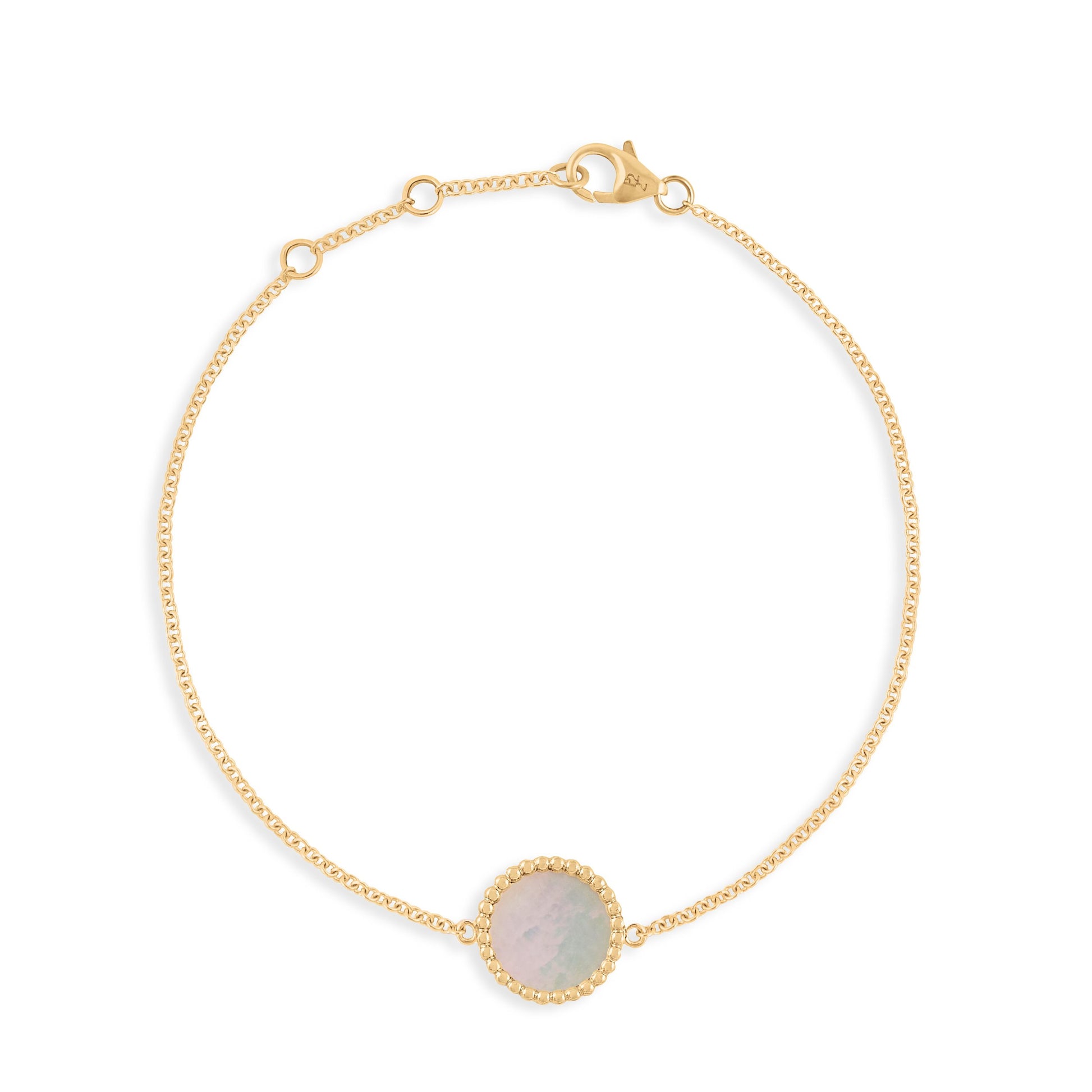 Bracelet Nuances nacre - Or jaune 18 carats