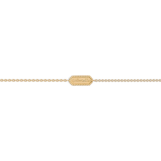 Bracelet gourmette