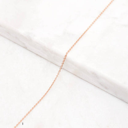 Chaîne Forçat ronde - Or 18 carats